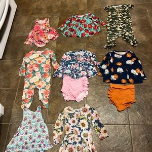 12-18 month super cute Posh Peanut dresses and Rompers.